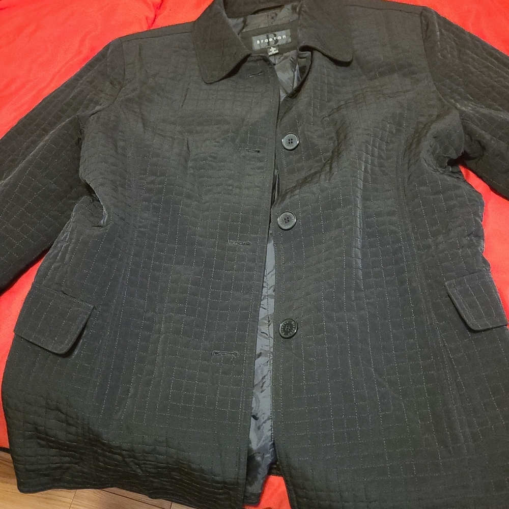 Black Quilted Jacket
